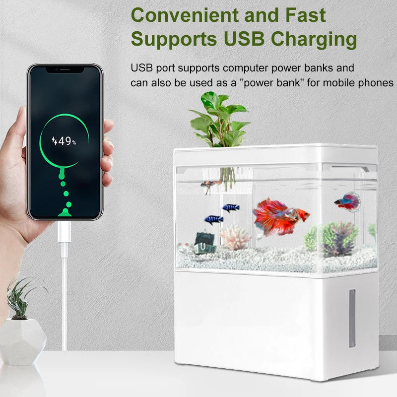 All-in-One Smart Desktop Fish Tank