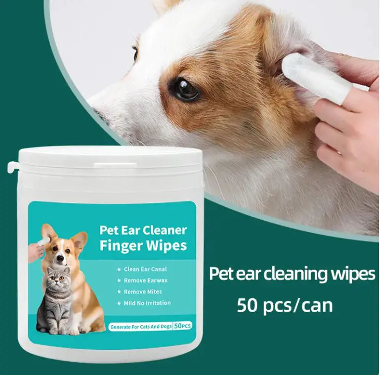 Pet Finger Ear Wipes