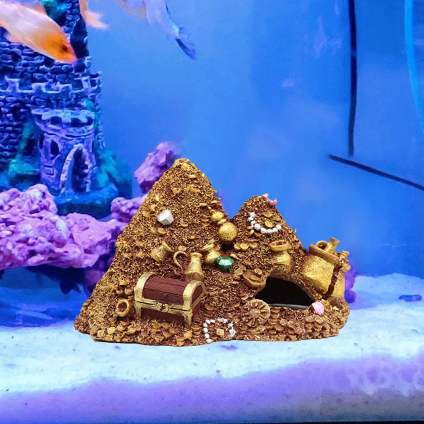 Realistic Resin Aquarium Bridge