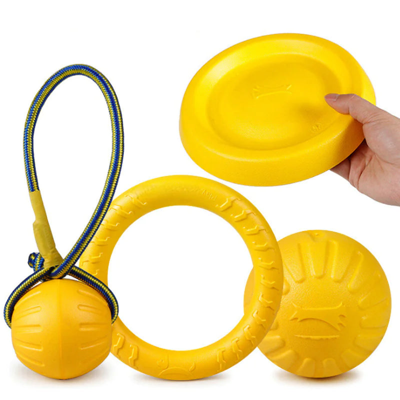 EVA Dog Play Toy (Yellow)