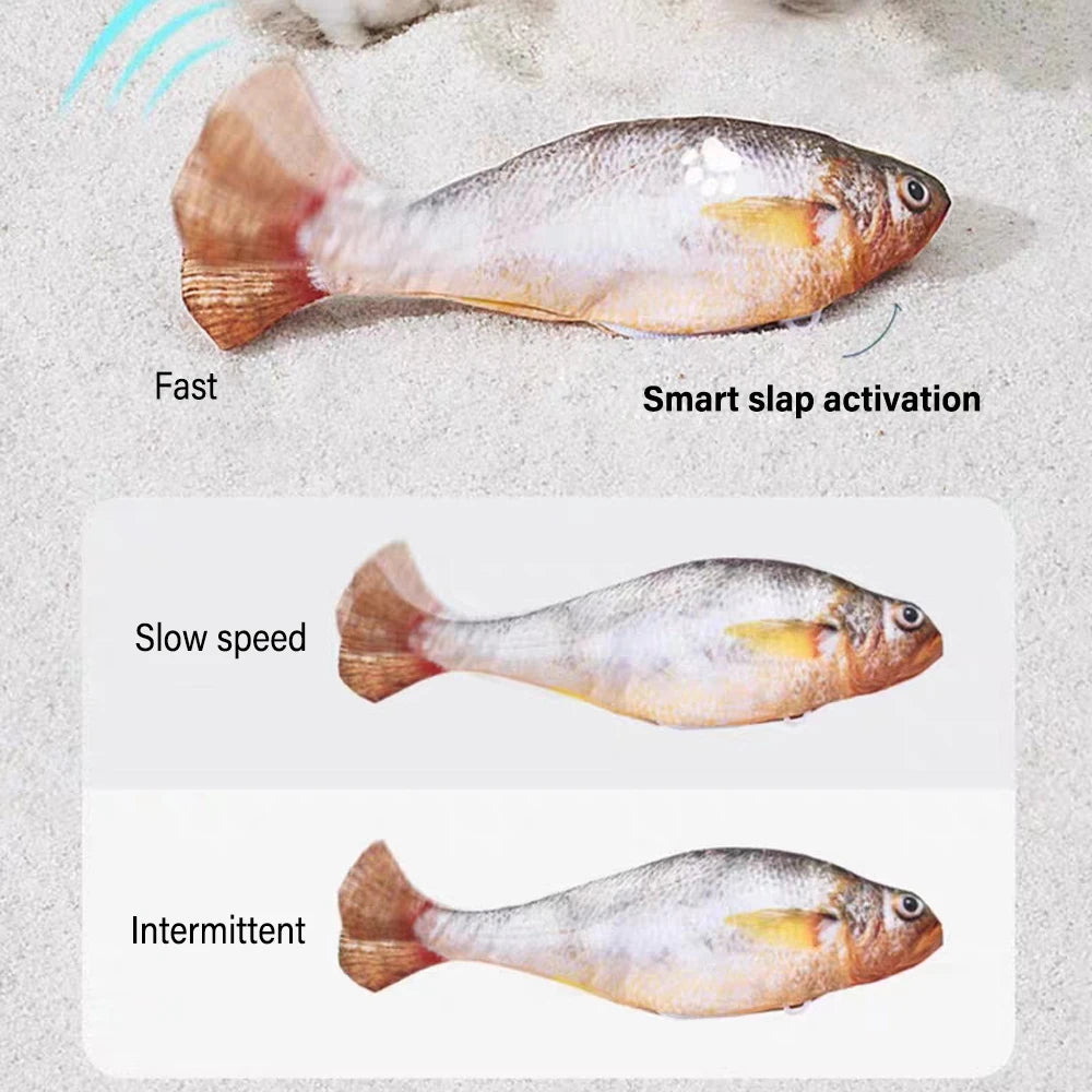 Moving Catnip Fish Toy