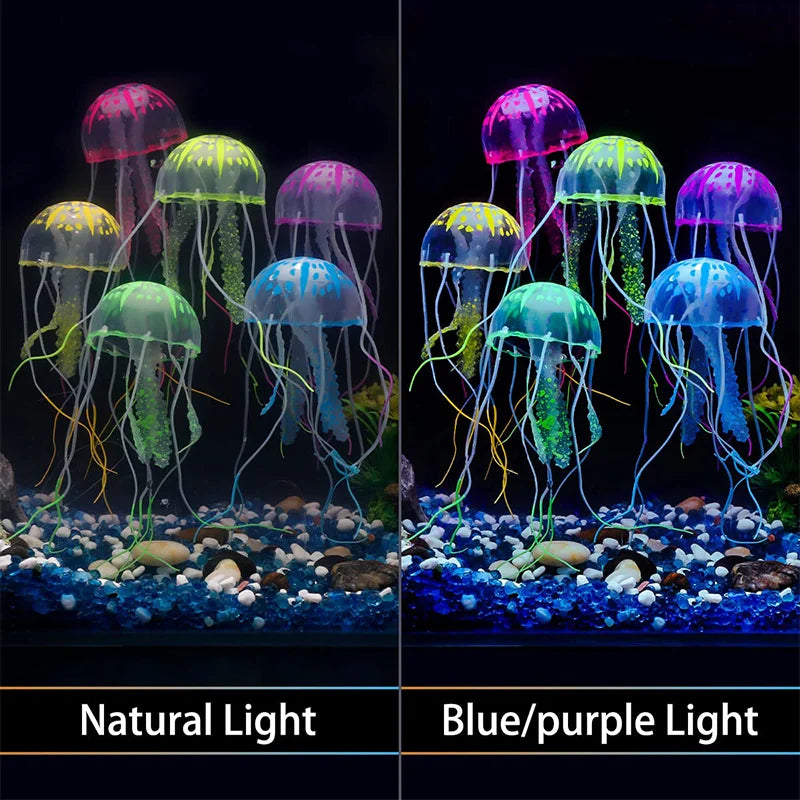 Silicone Aquarium Jellyfish