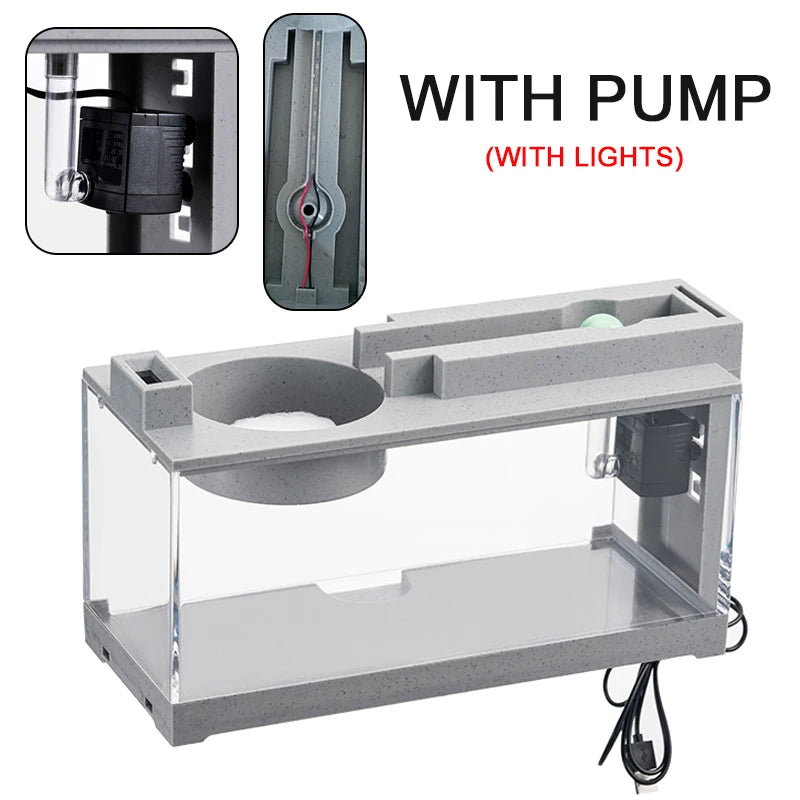 USB Powered Desktop Fish Tank