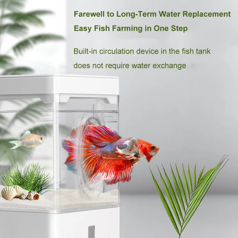 All-in-One Smart Desktop Fish Tank