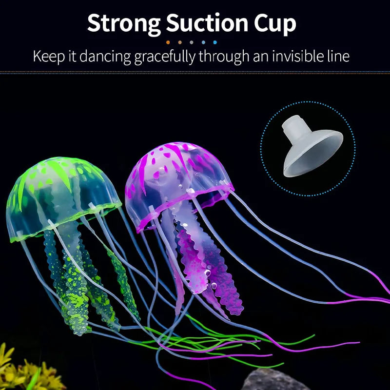 Silicone Aquarium Jellyfish