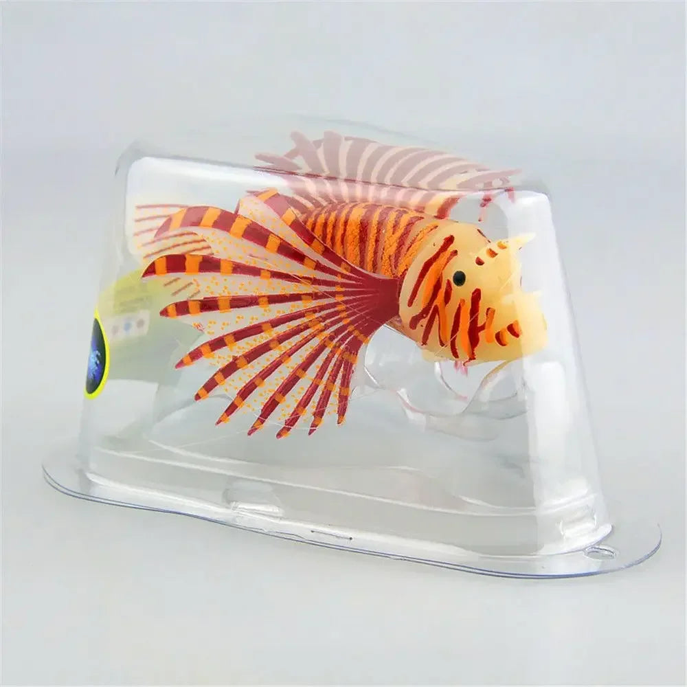Luminous Silicon Aquarium Creatures