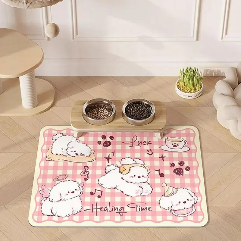 Cat Spill Guard Mat