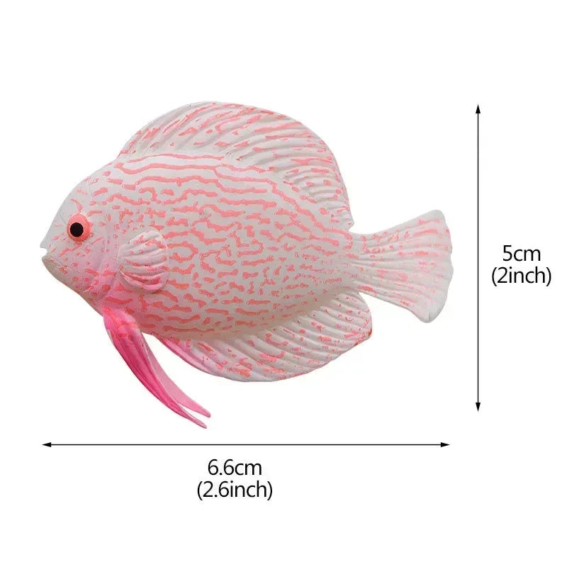 Luminous Silicon Aquarium Creatures