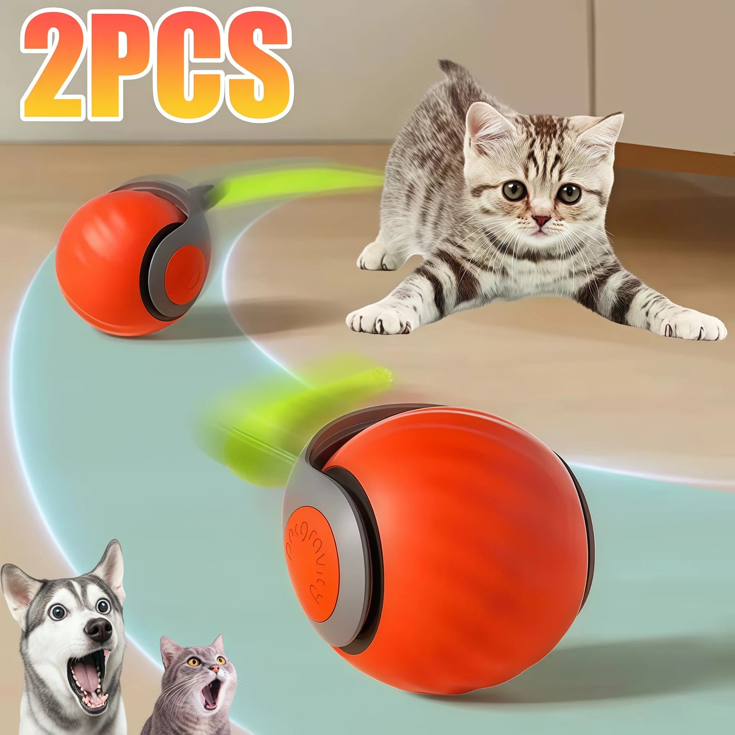 Smart Interactive Pet Ball