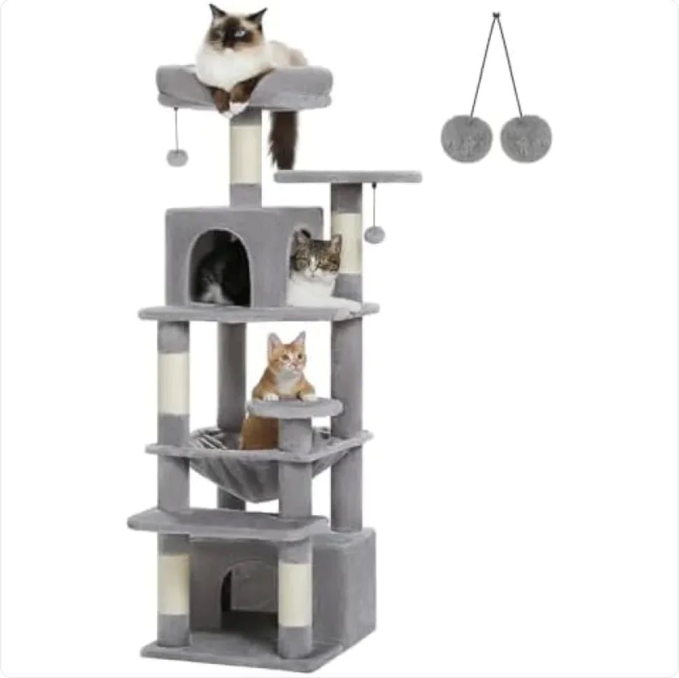 Minimalist Cat Climbing Tower