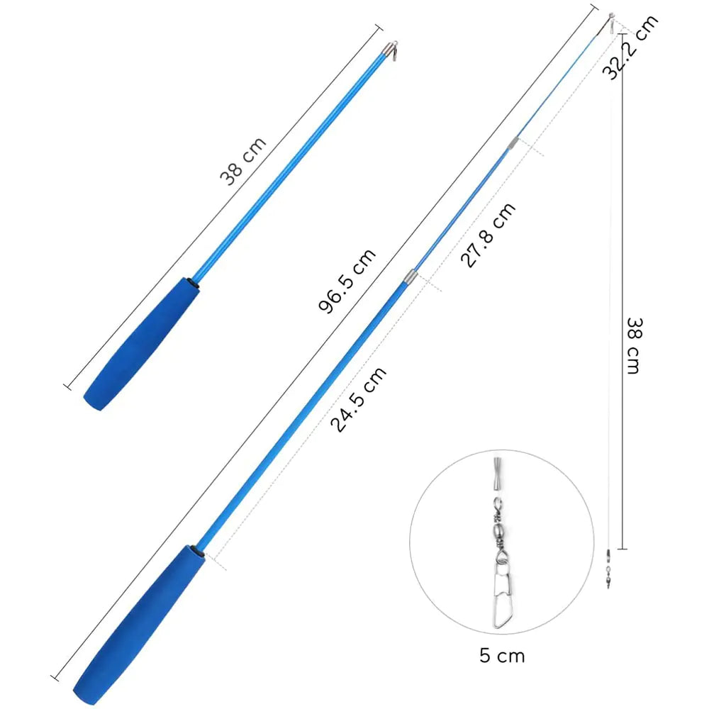 11-Piece Retractable Cat Wand Set