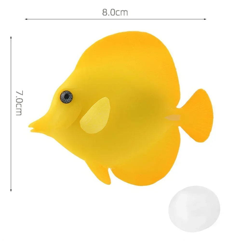 Luminous Silicon Aquarium Creatures