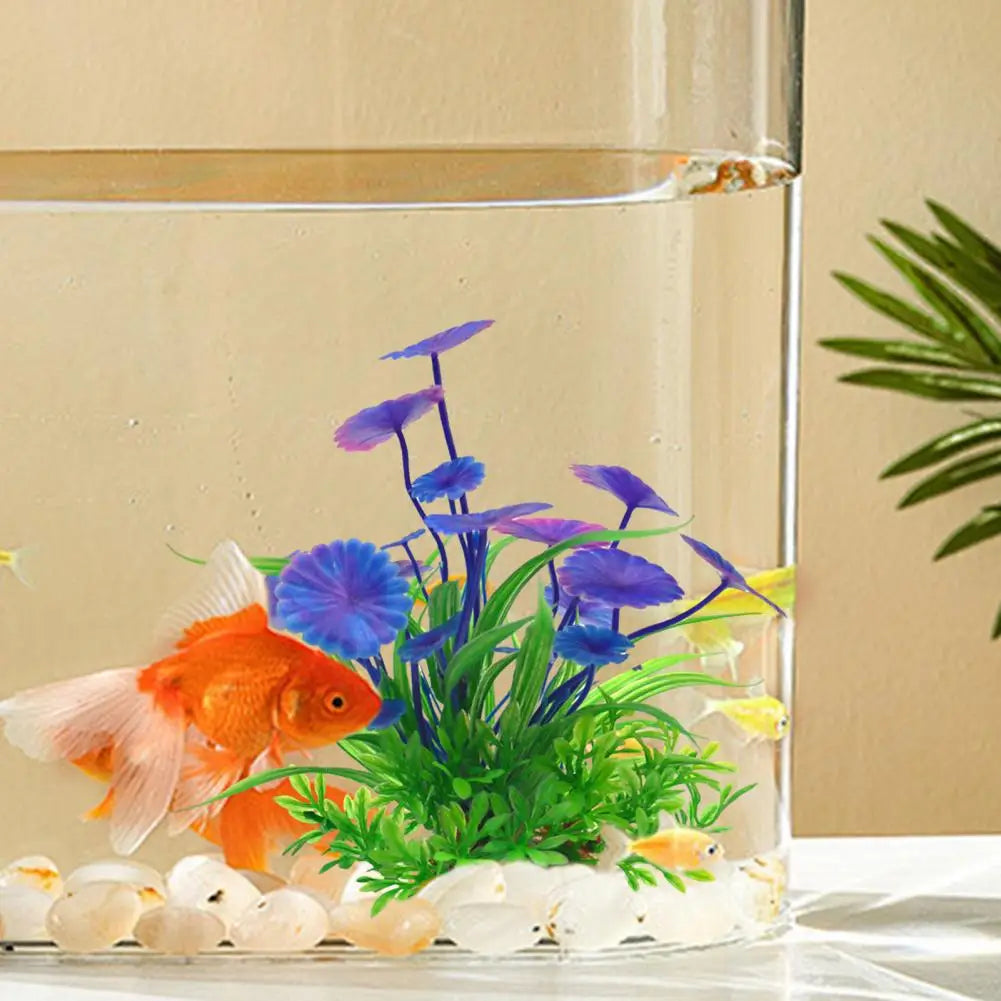 Fade-Resistant Simulated Aquatic Plant