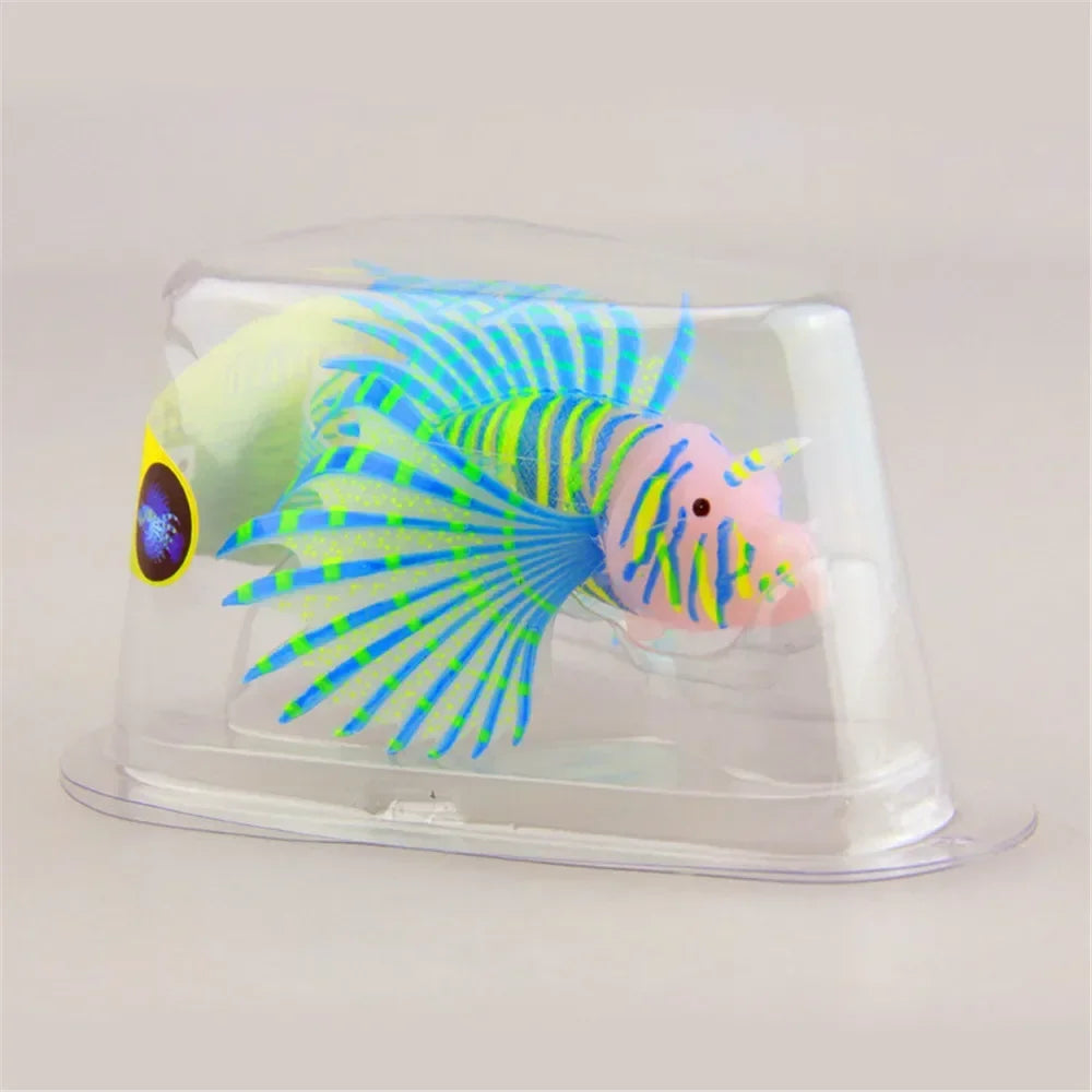 Luminous Silicon Aquarium Creatures