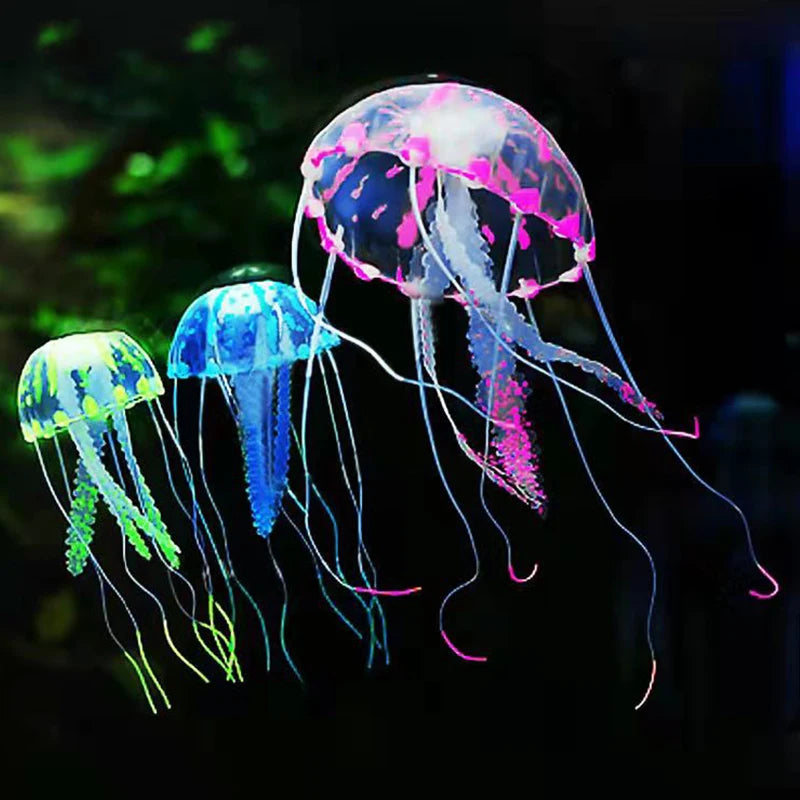 Lifelike Silicone Jellyfish Decor