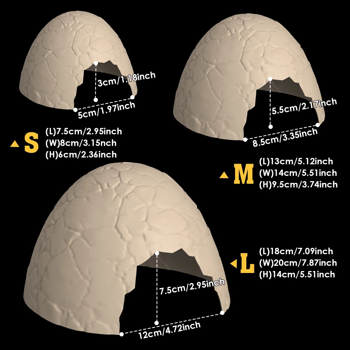 Eggshell Reptile Hideout