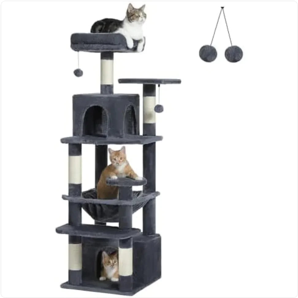Minimalist Cat Climbing Tower