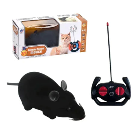 RC Flocking Mouse Toy