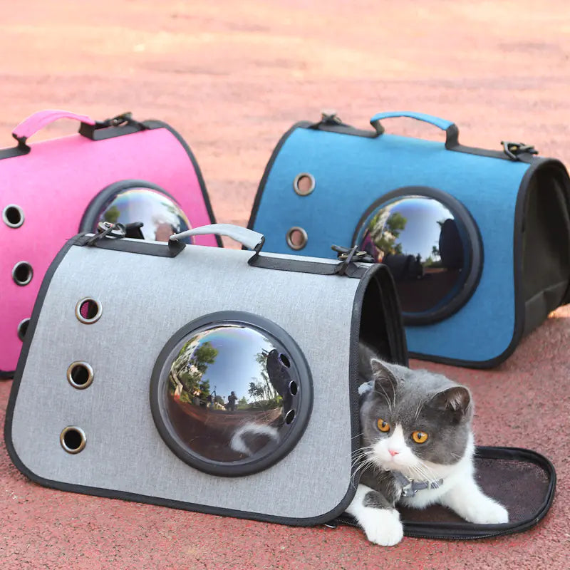 Linen Ventilated Pet Backpack