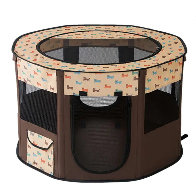 Foldable Enclosed Cat Retreat Tent