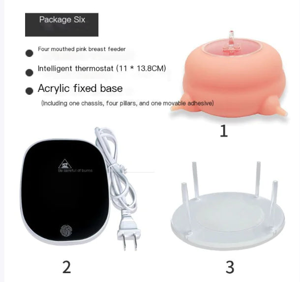 Pet Feeding Bottle (Silicone)