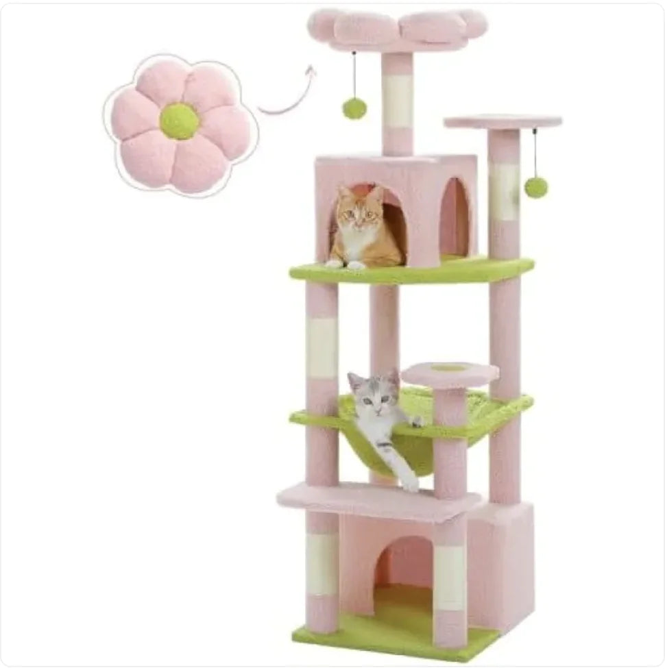 Minimalist Cat Climbing Tower