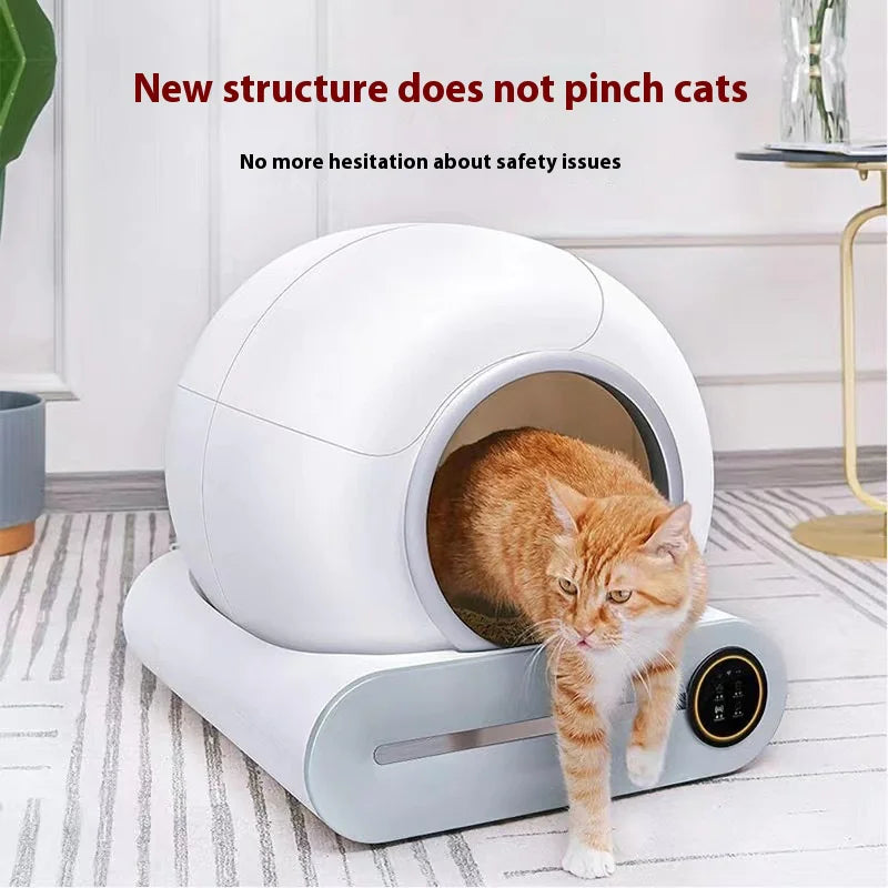 Auto-Clean Cat Litter Box