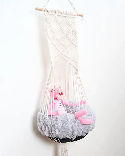 Handcrafted Bohemian Cat Hammock