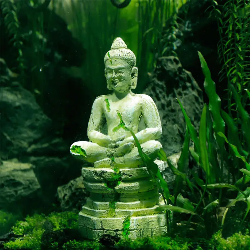 Abstract Resin Fish Tank Decor