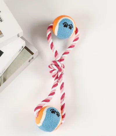 Cotton Rope Dog Dumbbell