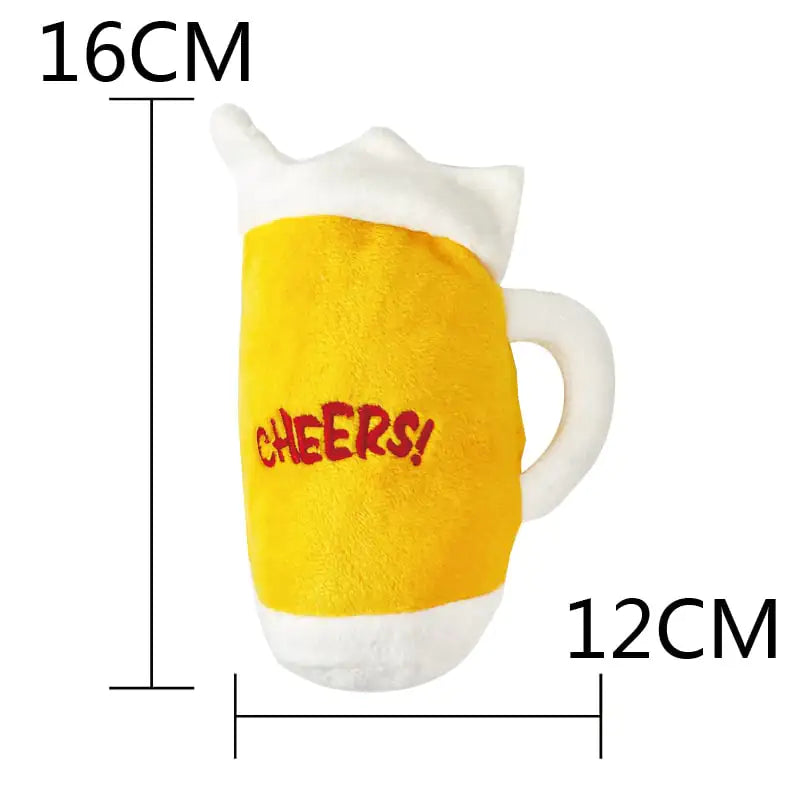 Foodie Squeaky Dog Toy