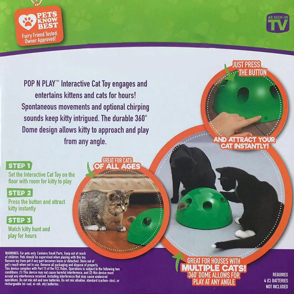 USB Rechargeable Mouse Chase Cat Toy