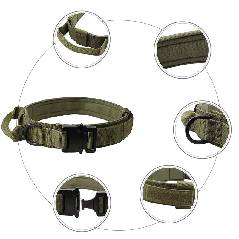 Large Dog Tactical Leash Set