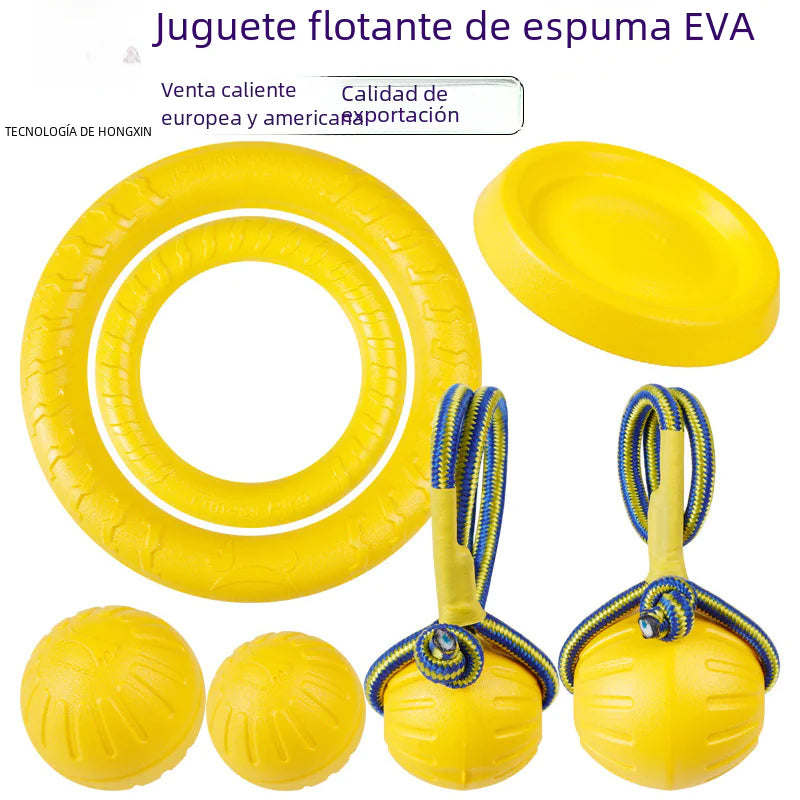 EVA Dog Play Toy (Yellow)