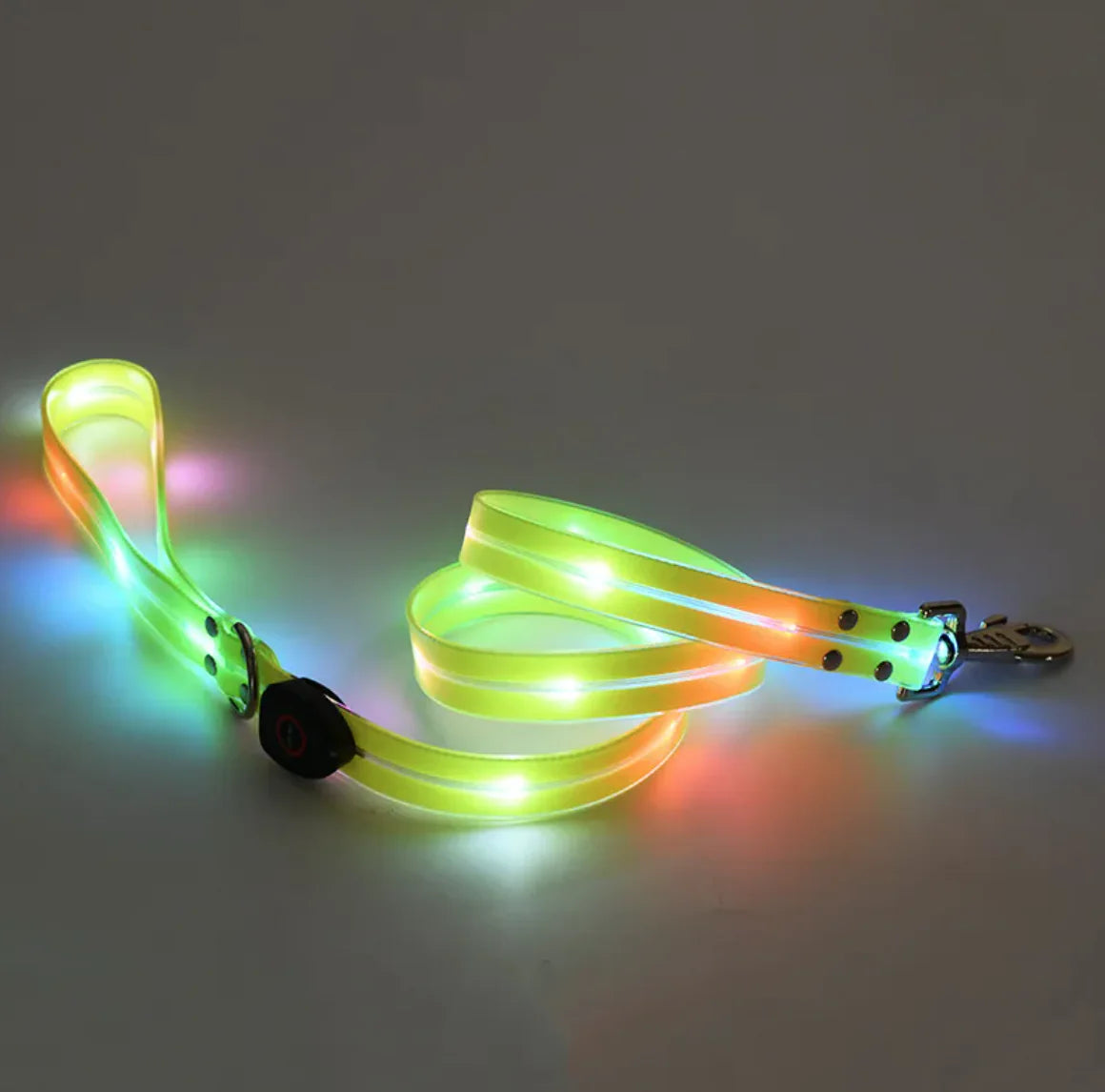 Illuminated Pet Collar & Leash