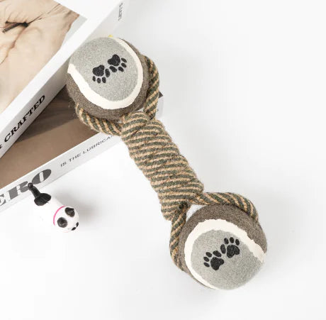 Cotton Rope Dog Dumbbell