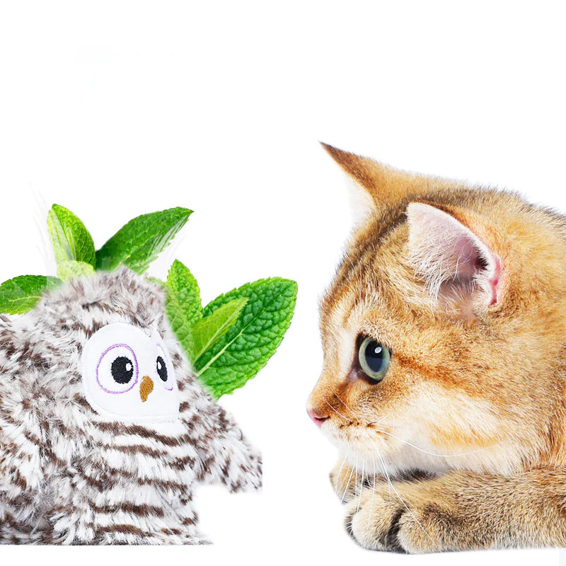 fofos Smart Owl Interactive Cat Toy