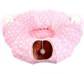 S-Shaped Pet Play Tunnel