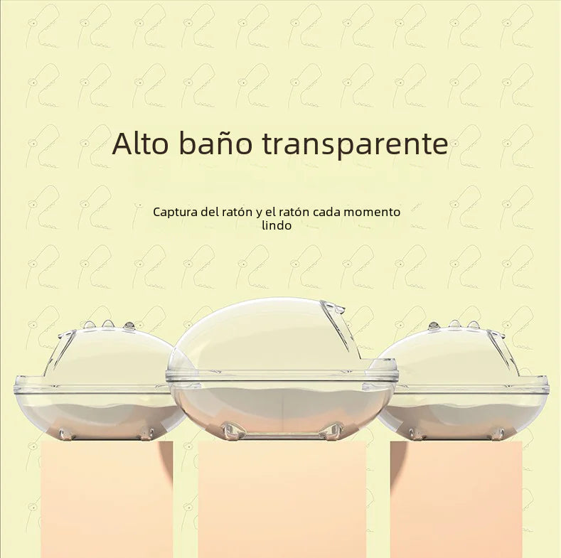 Transparent Dino Pet Bathroom Cage