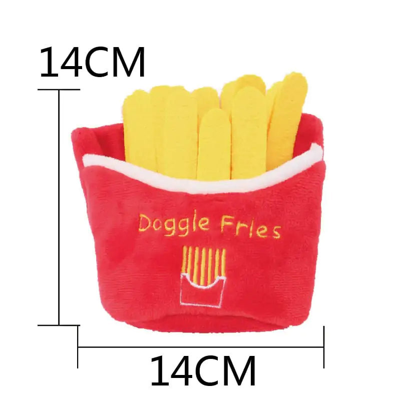Foodie Squeaky Dog Toy