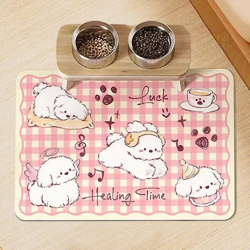 Cat Spill Guard Mat