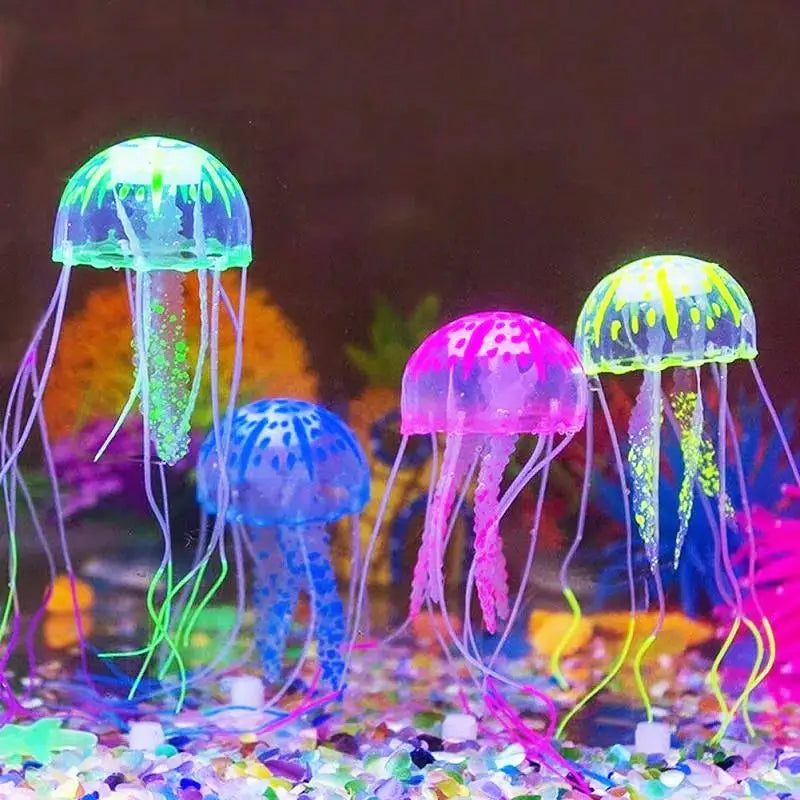 Lifelike Silicone Jellyfish Decor