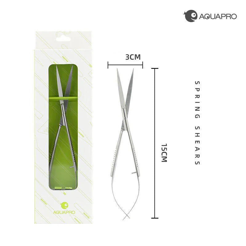 Spring-Action Aquarium Plant Scissors