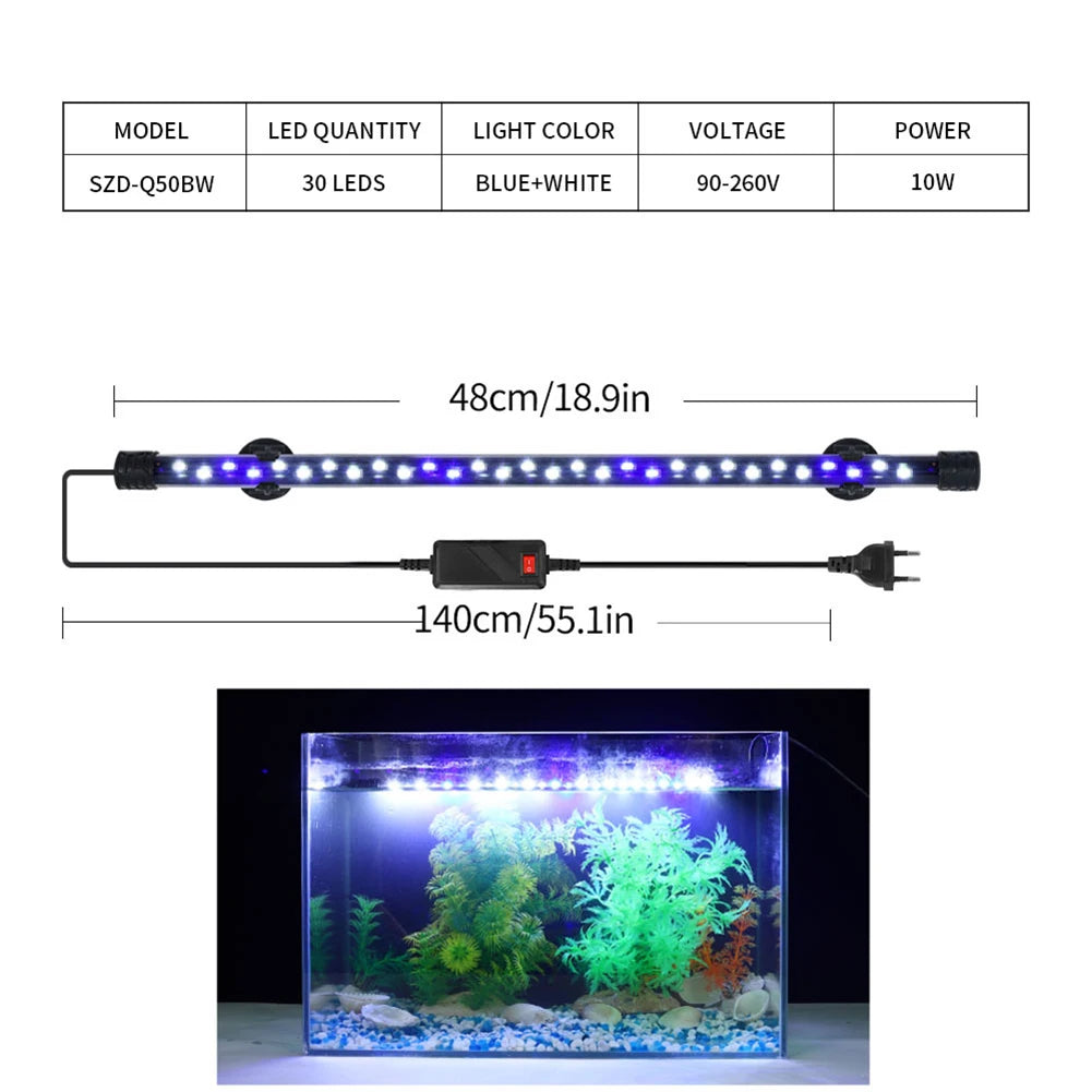 Submersible LED Aquarium Light Bar