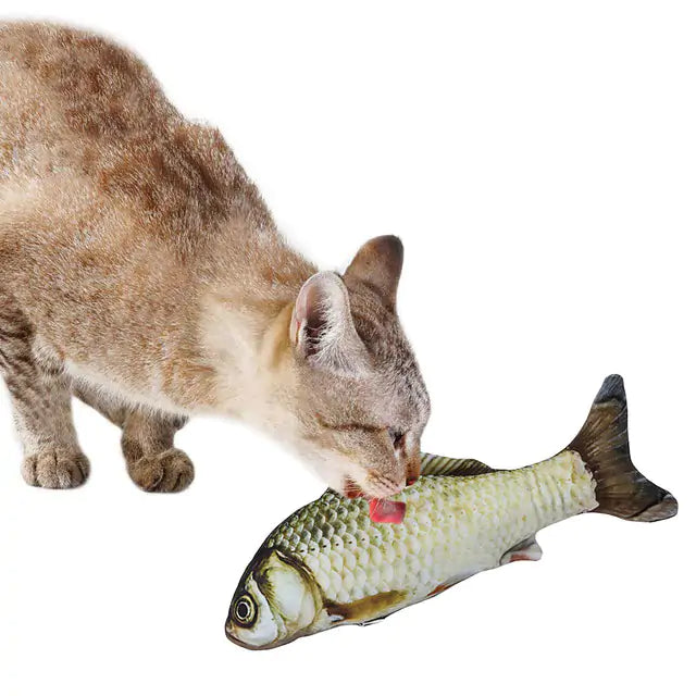 Catnip Fish Play Toy