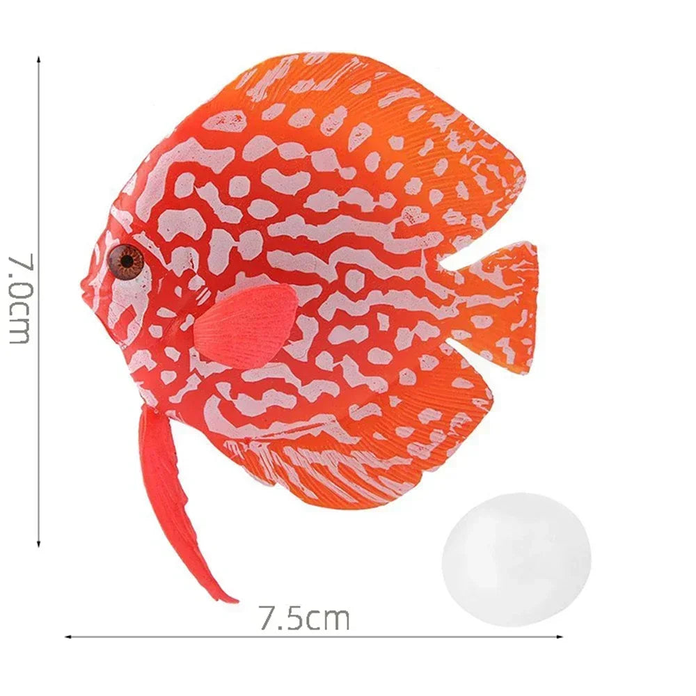 Luminous Silicon Aquarium Creatures