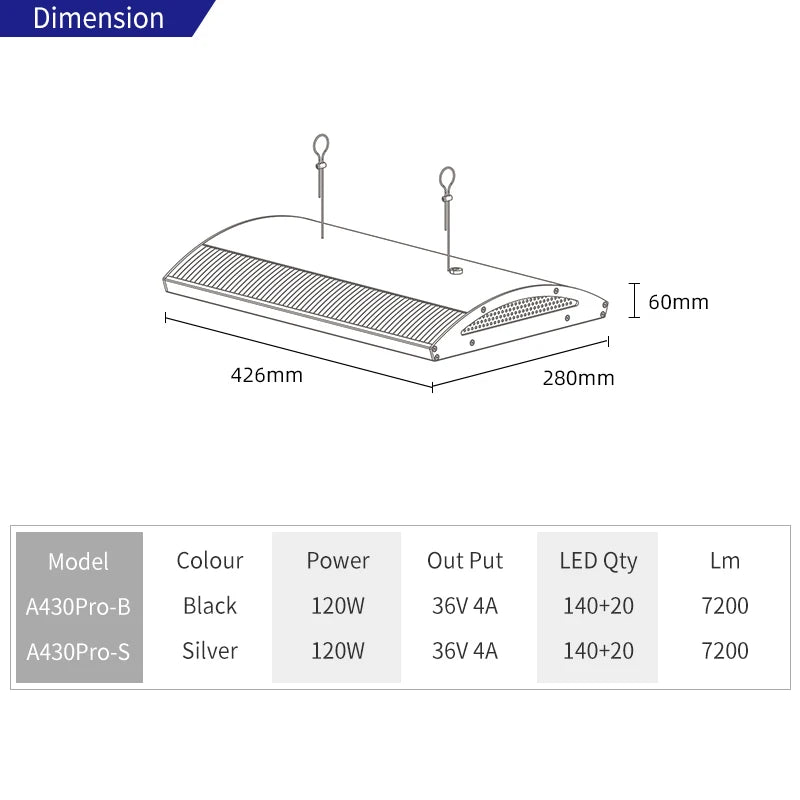Week Aqua A430 PRO Smart LED Light
