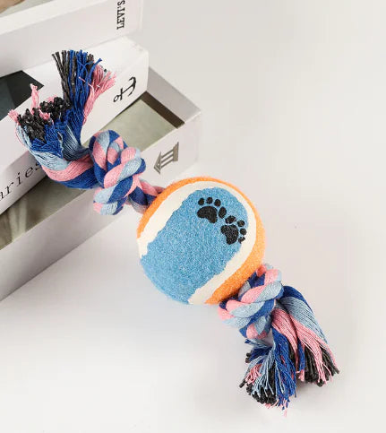 Cotton Rope Dog Dumbbell