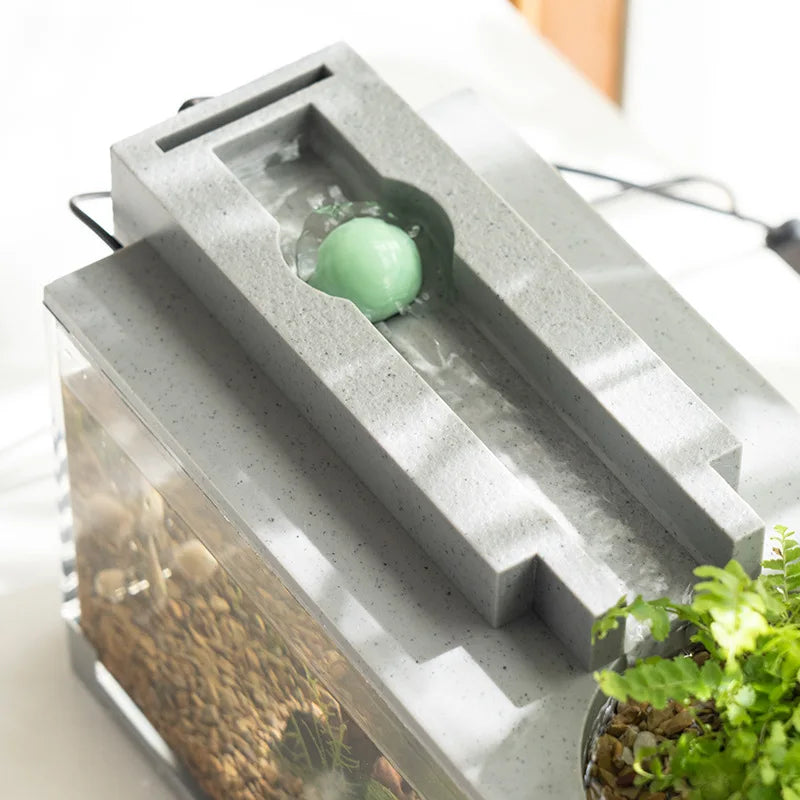 USB Powered Desktop Fish Tank