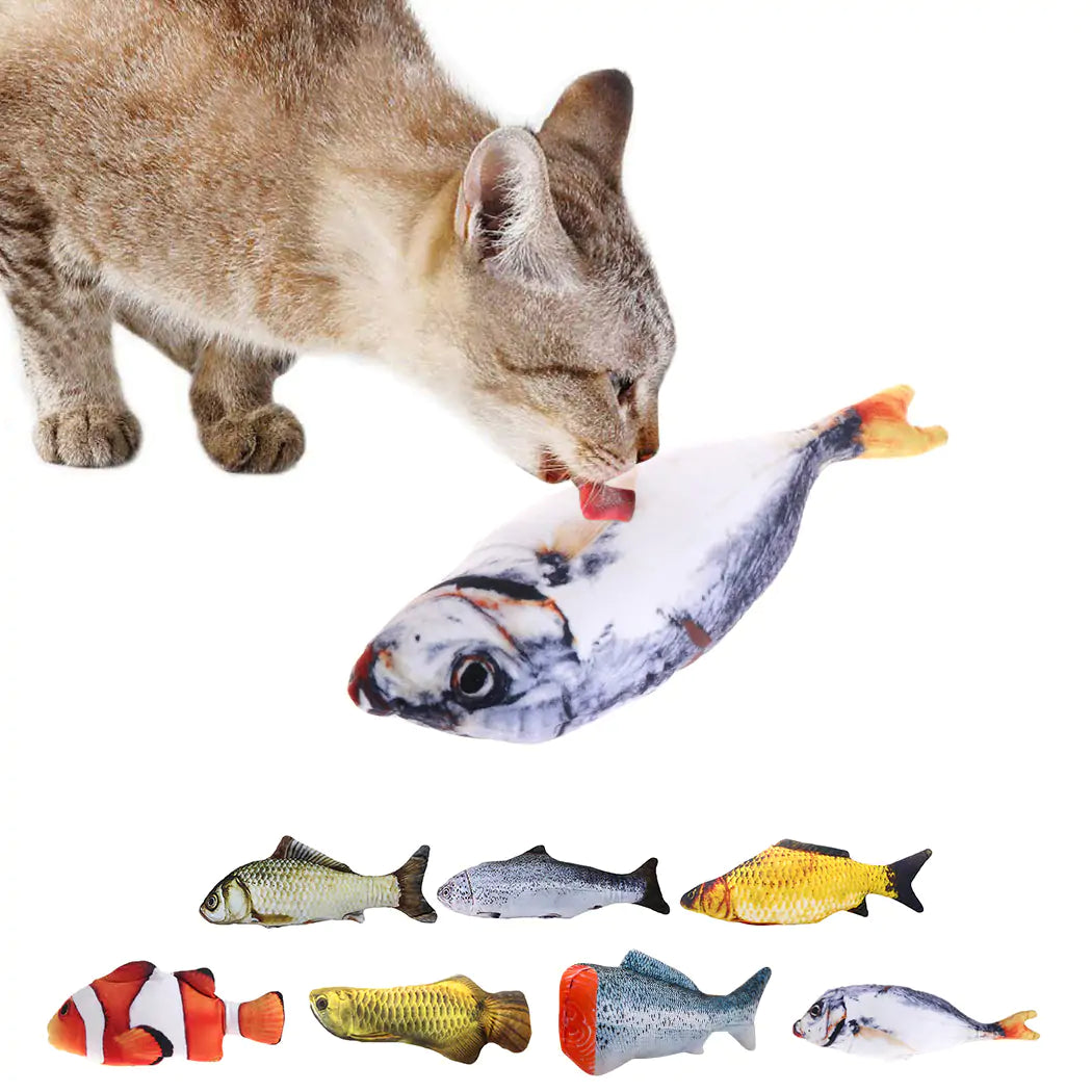 Catnip Fish Play Toy